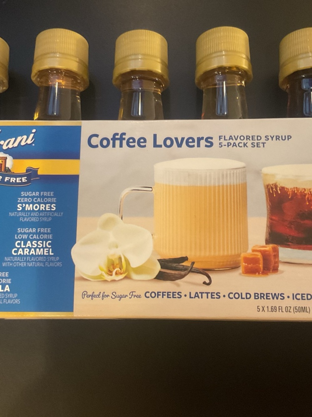Coffee Lovers Flavored Syrup 5-Pack Set – sugar free